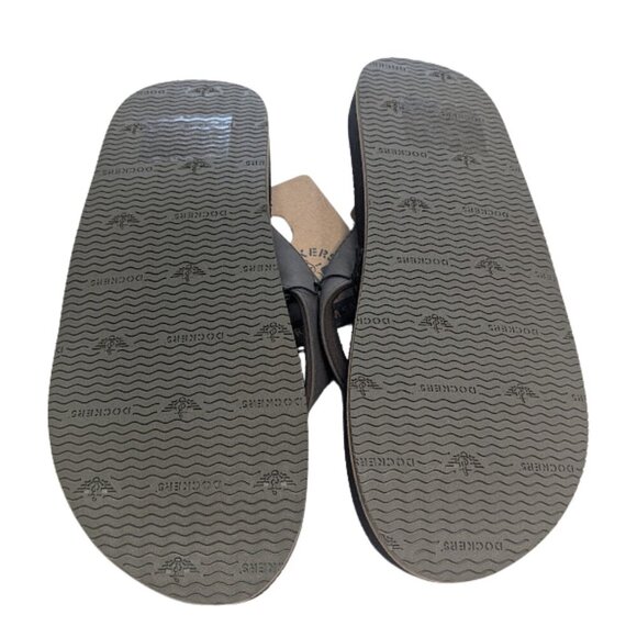 NWT Dockers® Men's Performance Flip Flop Sandals Color: Brown Size XXL 13/14 - Picture 7 of 9